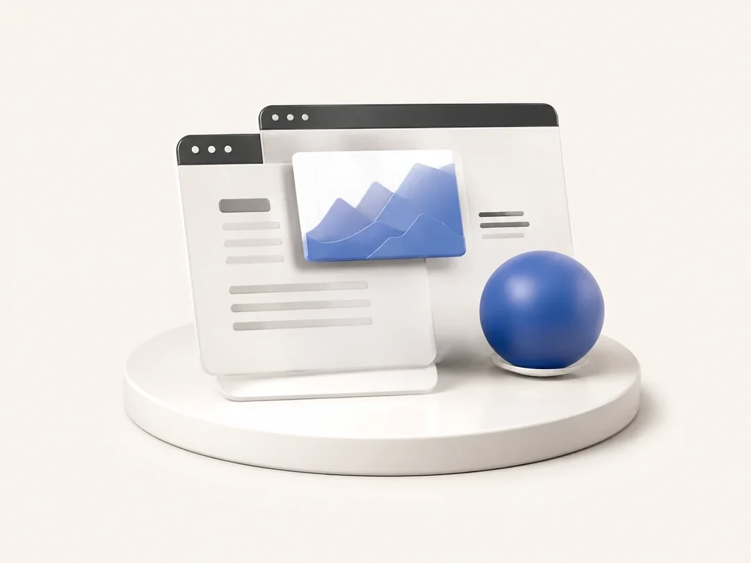 Website layouts and conversion journeys, illustrated for deesign studio